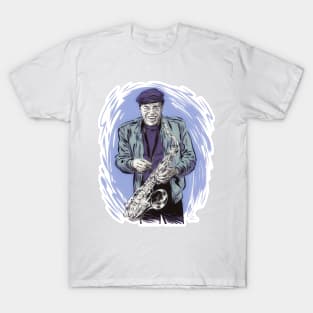 Stanley Turrentine - An illustration by Paul Cemmick T-Shirt